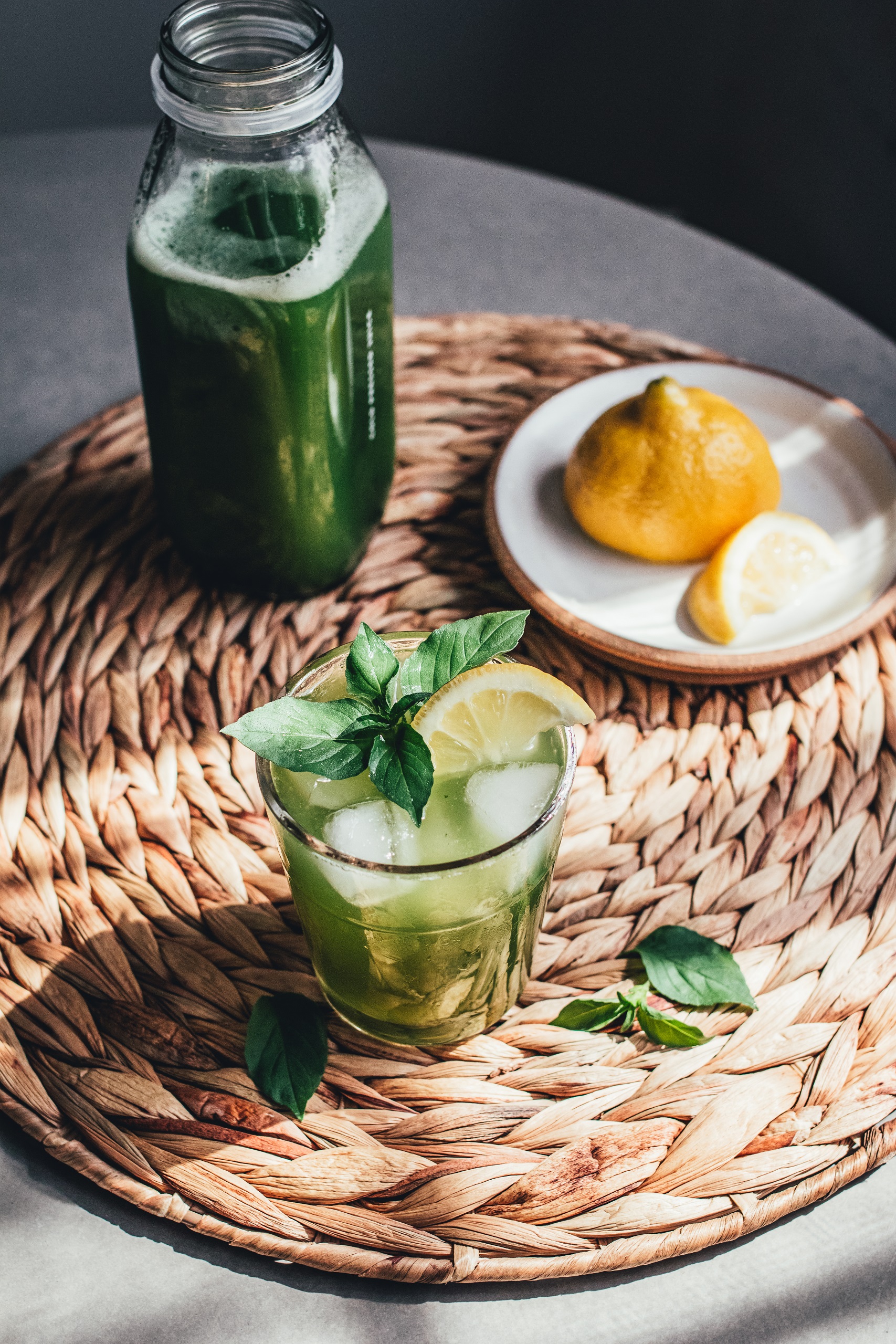 Refreshing Cucumber Basil Soda sweet miscellany